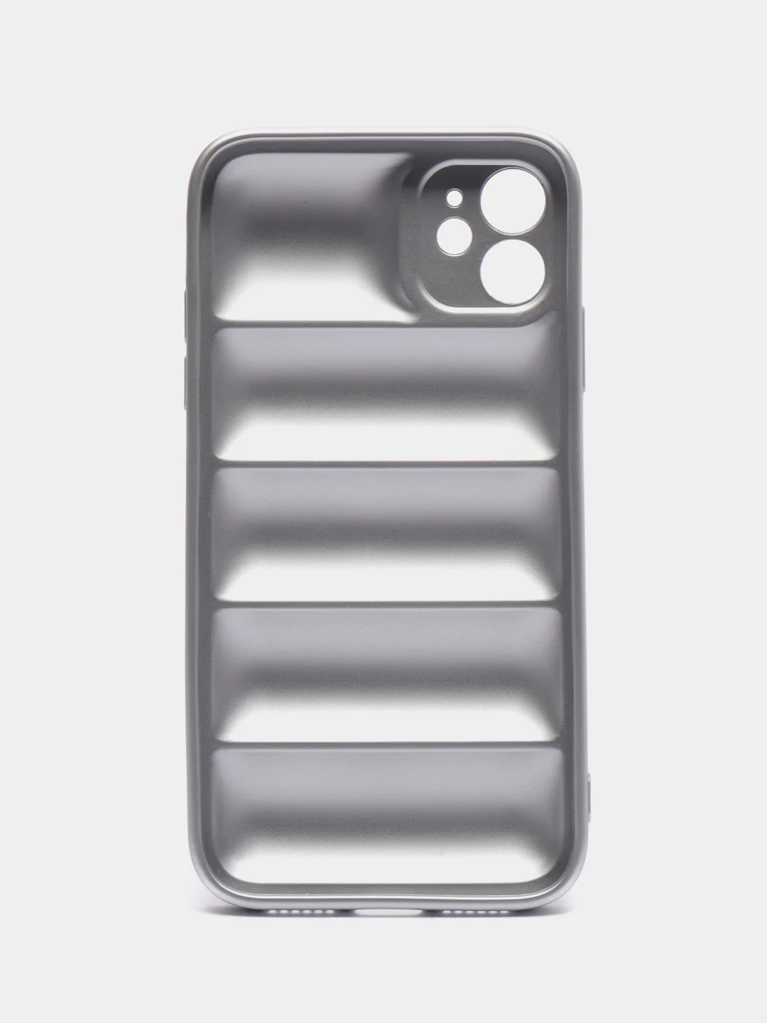 Серебряный чехол с логотипом The North Face, на iPhone (Айфон) 11, 13, 14, 15, 7, 8 Plus, XXS, XR, 12 Pro Max, Plus
