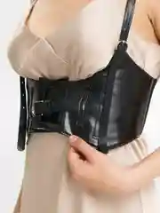 Черный портупея женская