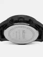 Черный мужские наручные часы Megir MS2154G, с хронографом, в подарочной упаковке
