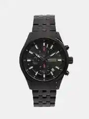 Черный мужские наручные часы Megir MS2154G, с хронографом, в подарочной упаковке