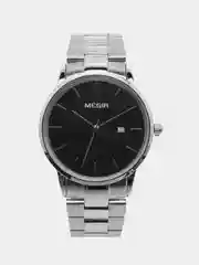 Черный мужские наручные часы Megir MS2164G, с календарём, в подарочной упаковке