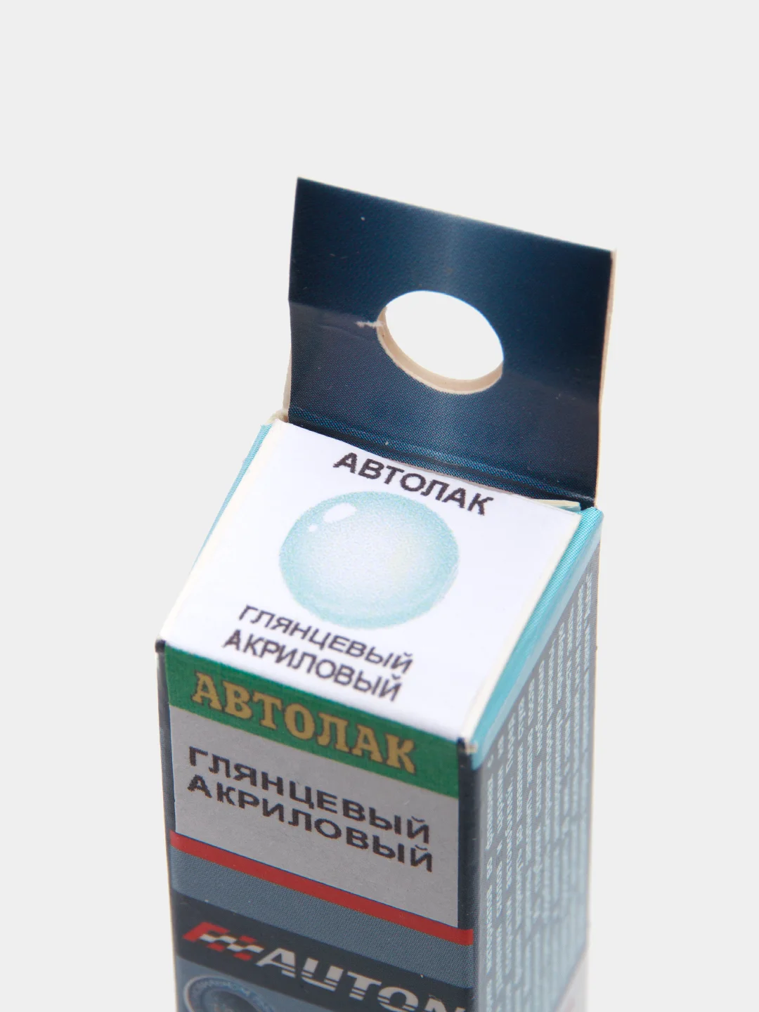 Лак автомобильный глянцевый акриловый с кисточкой, 8 мл