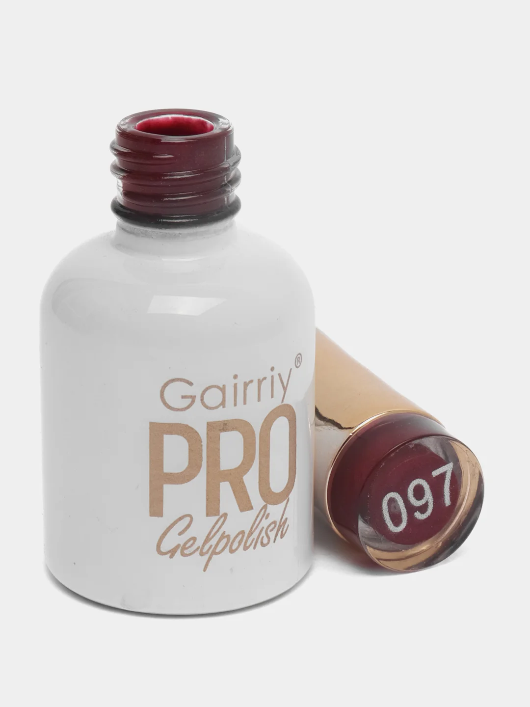 Марсала гель-лак Gairriy Pro, красные оттенки для истинных леди, 8 мл