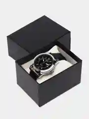 Черный часы наручные, механические, Tissot