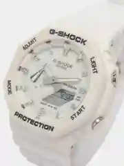 Белый наручные военные часы G-Shock, электронные, мужские