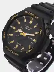Золотой наручные военные часы G-Shock, электронные, мужские