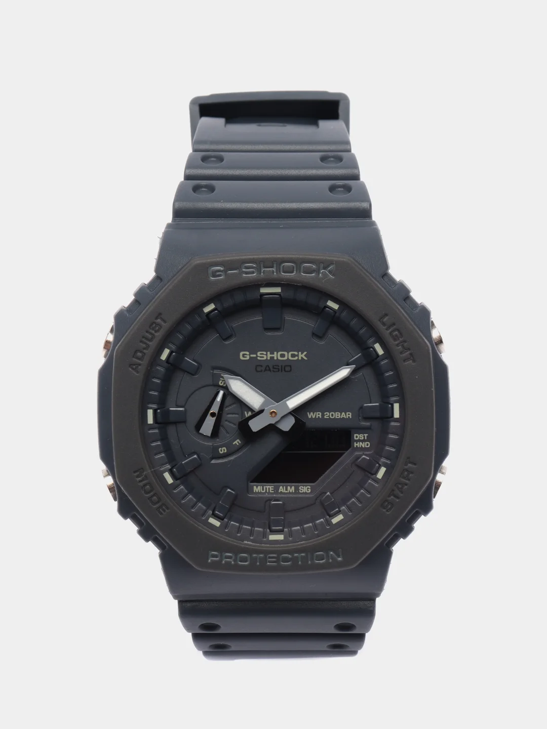 Небесно-голубой наручные военные часы G-Shock, электронные, мужские