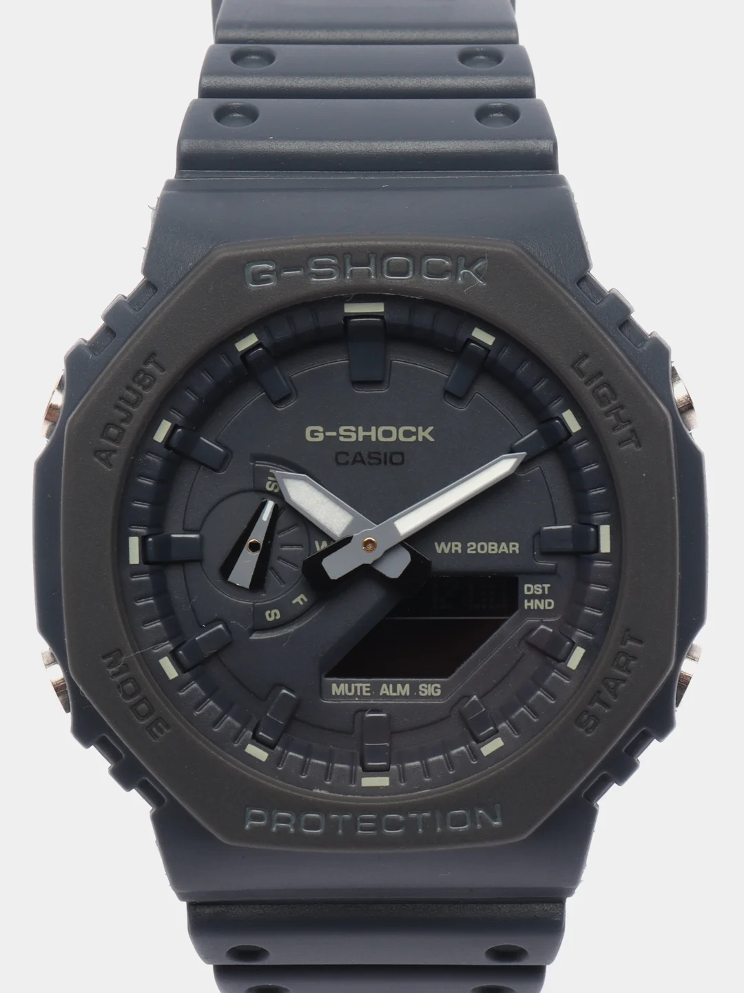 Небесно-голубой наручные военные часы G-Shock, электронные, мужские