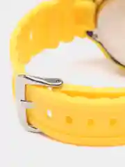Желтый наручные военные часы G-Shock, электронные, мужские