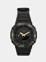 Оливковый наручные военные часы G-Shock, электронные, мужские