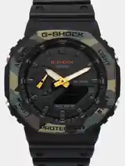 Оливковый наручные военные часы G-Shock, электронные, мужские