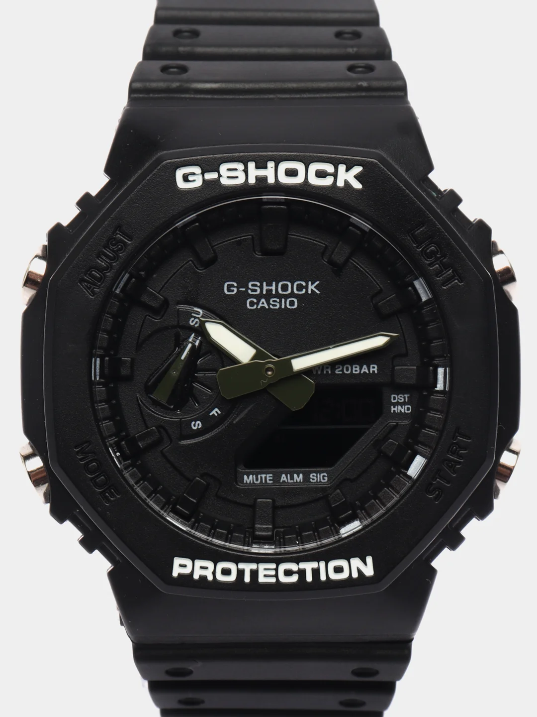 Угольный наручные военные часы G-Shock, электронные, мужские