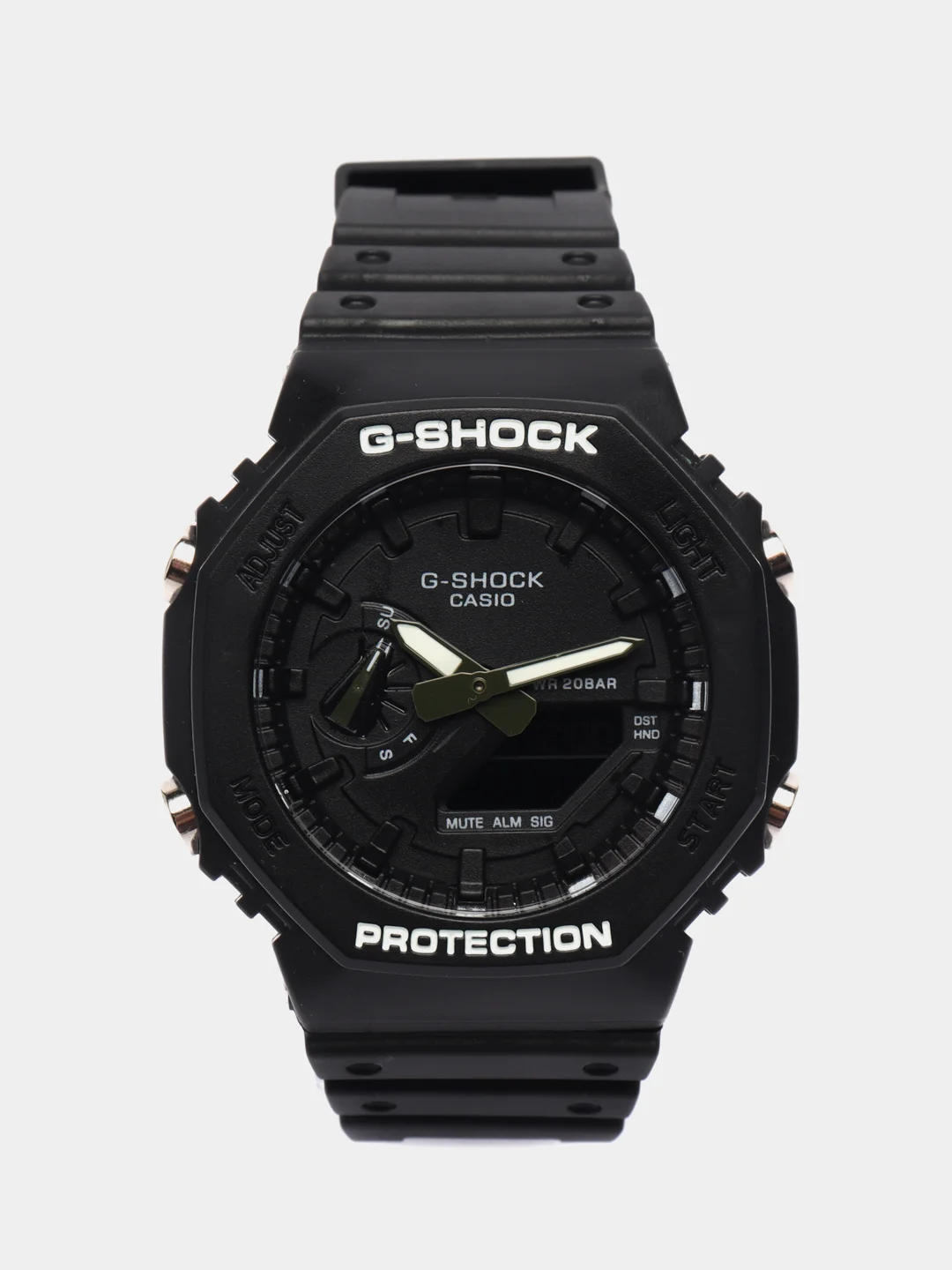 Угольный наручные военные часы G-Shock, электронные, мужские