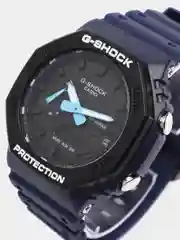 Синий наручные военные часы G-Shock, электронные, мужские