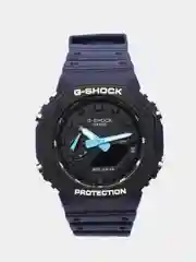 Синий наручные военные часы G-Shock, электронные, мужские