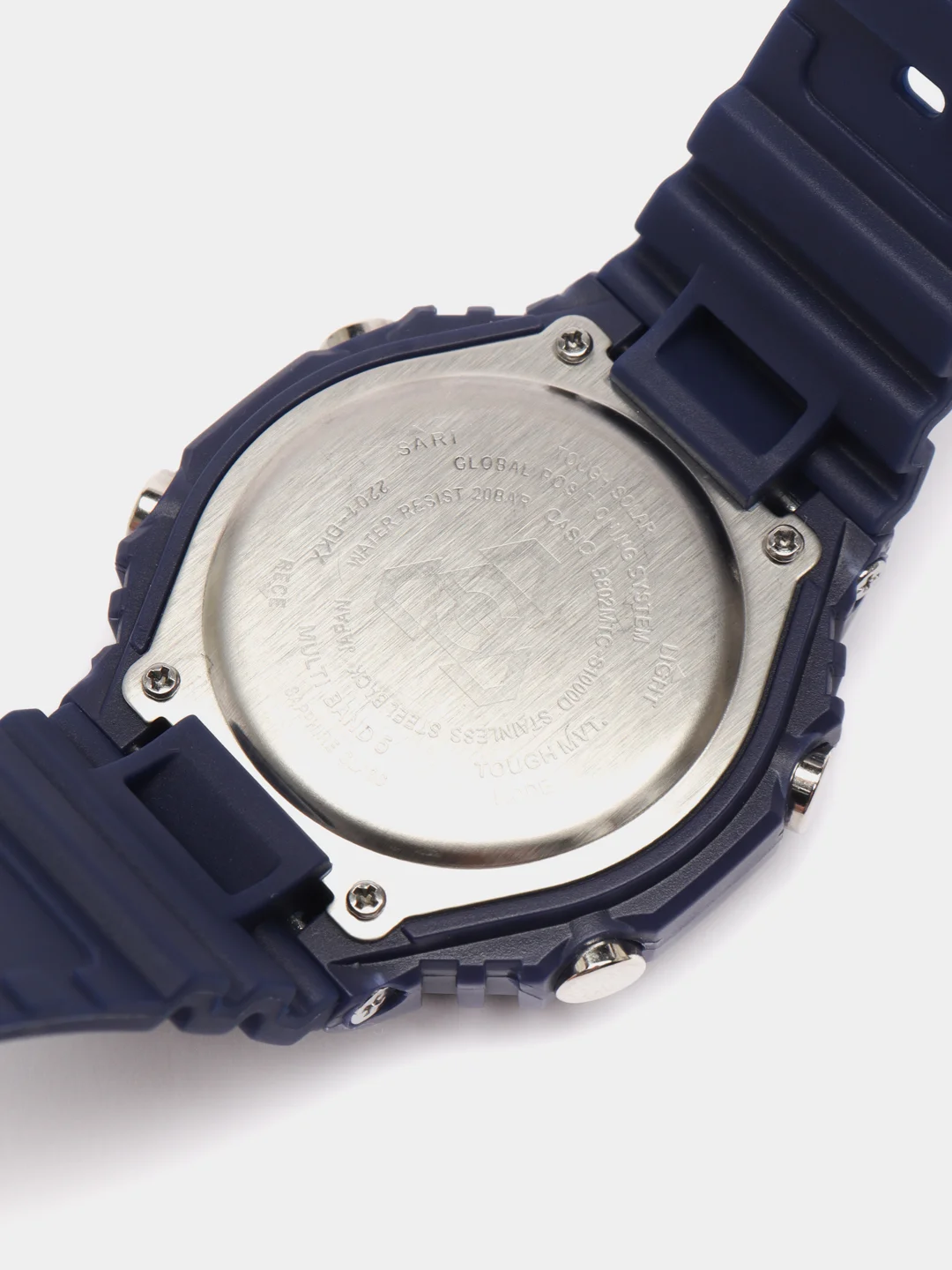 Синий наручные военные часы G-Shock, электронные, мужские