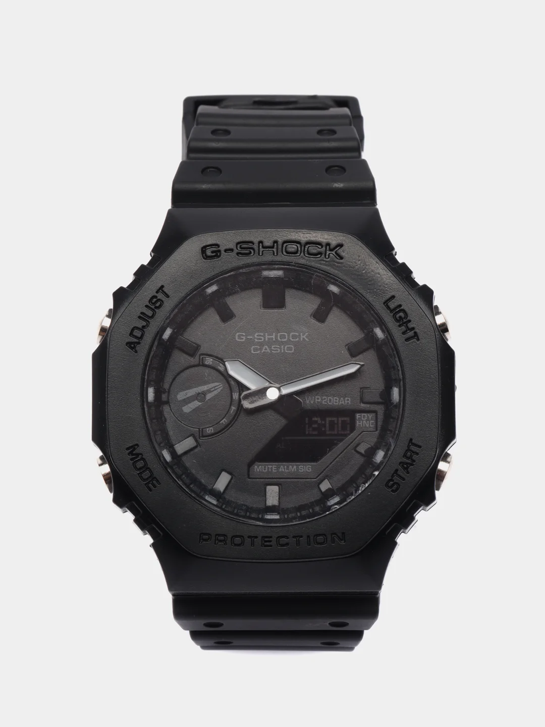 Тёмно-серый наручные военные часы G-Shock, электронные, мужские