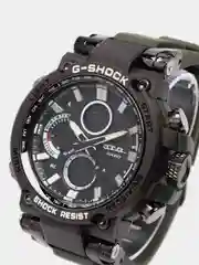 Зеленый часы мужские G-Shock, стальные
