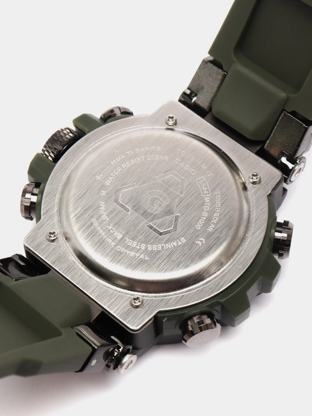 Зеленый часы мужские G-Shock, стальные