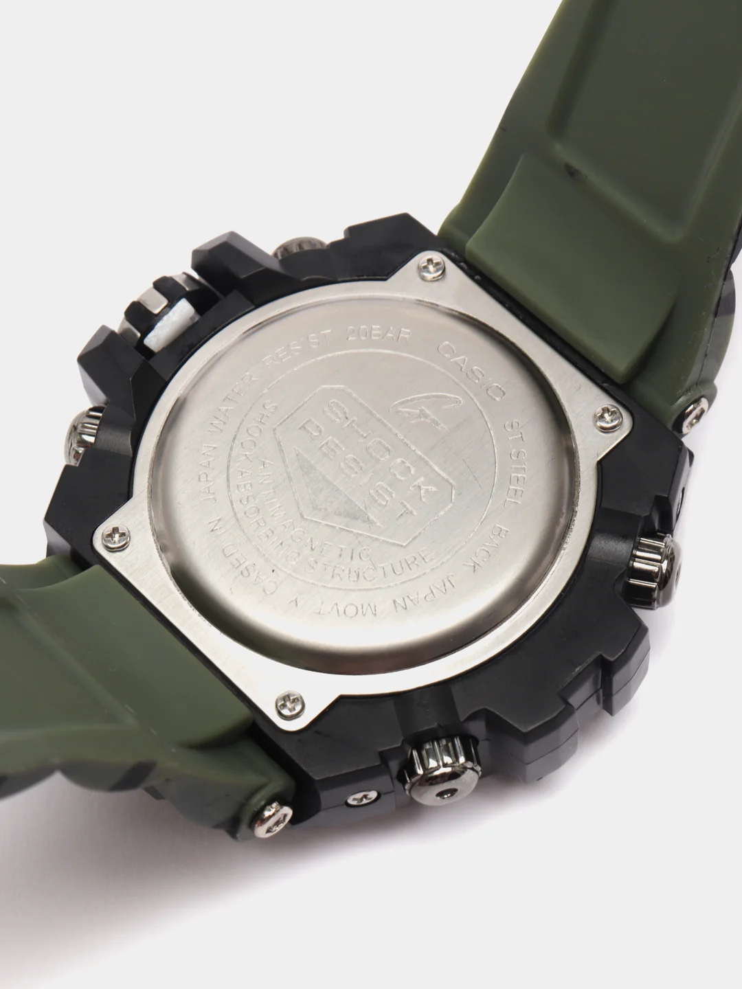 Лесной зеленый часы мужские G-Shock, стальные