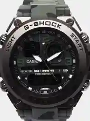 Лесной зеленый часы мужские G-Shock, стальные