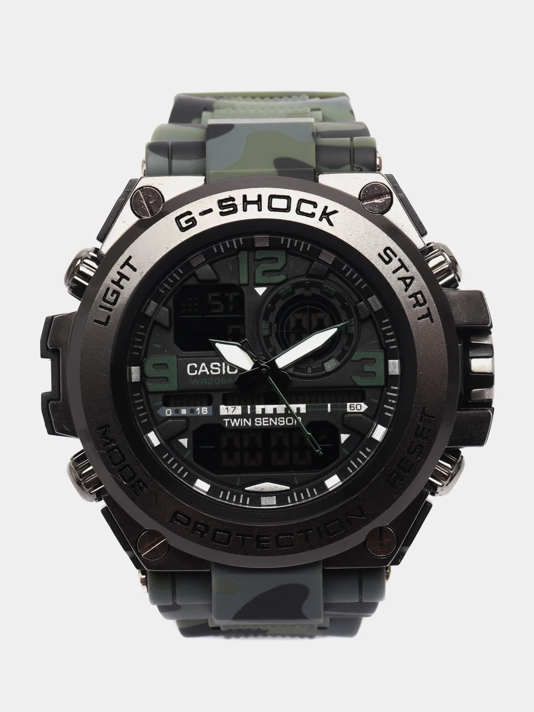 Лесной зеленый часы мужские G-Shock, стальные