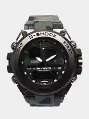Лесной зеленый часы мужские G-Shock, стальные