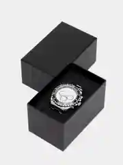 Серебряный мужские наручные часы Megir MS2064G, с хронографом, в подарочной упаковке