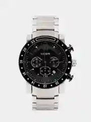 Хром мужские наручные часы Megir MS3008G, с хронографом, в подарочной упаковке