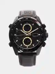 Коричневый мужские наручные часы Naviforce NF9197L с хронографом, в подарочной упаковке