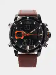 Карамельный мужские наручные часы Naviforce NF9172 с хронографом, в подарочной упаковке