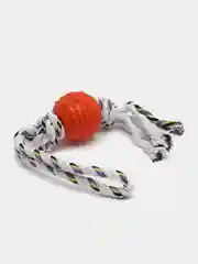 Коралловый игрушка-канат с силиконовыми фигурками, для собак