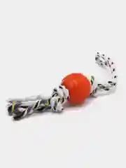 Коралловый игрушка-канат с силиконовыми фигурками, для собак