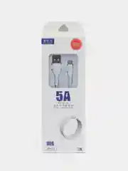 Белый кабель для Iphone 1м Lightning/ Зарядка для Apple