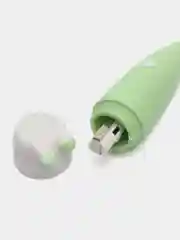 Салатовый детская электрическая зубная щётка