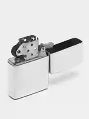 Серый меланж зажигалка бензиновая, газовая, импульсная, USB