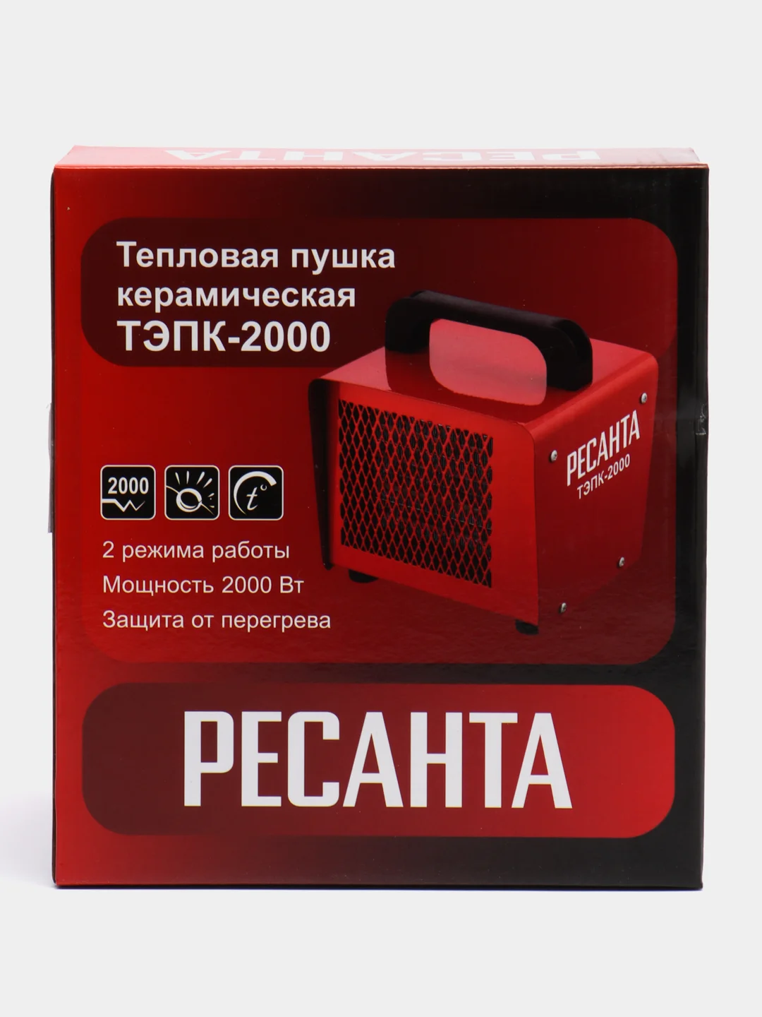 Электрическая тепловая пушка РЕСАНТА ТЭПК-2000