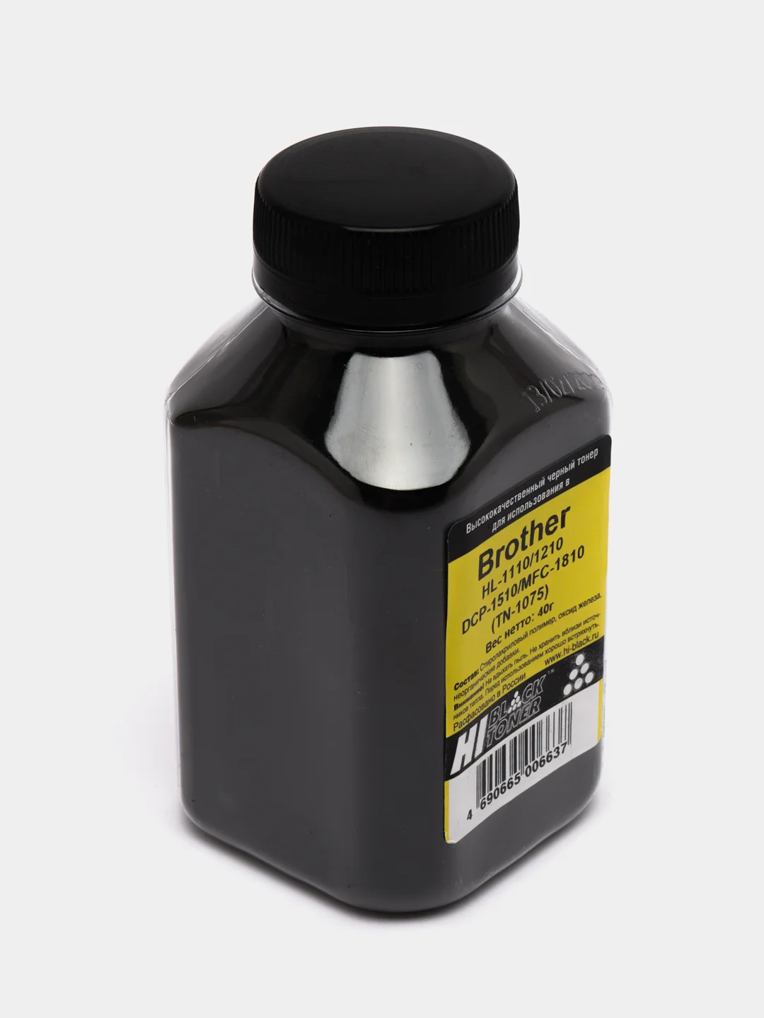 Тонер Hi-Black для Brother HL-1110/1210/DCP-1510/MFC-1810 (TN-1075), Bk, 40 г, банка