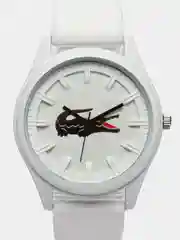 Белый часы мужские, женские, унисекс, силиконовый ремешок