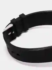 Черный часы мужские, женские, унисекс, силиконовый ремешок