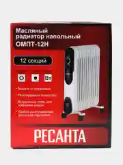 Масляный радиатор Ресанта ОМПТ-12Н