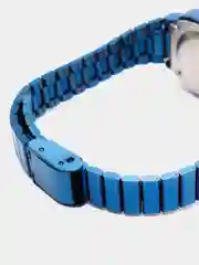 Голубой женские наручные электронные Led часы Skmei 1543 в подарочной упаковке