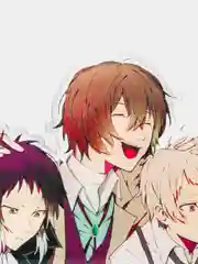 Акриловая 2D фигурка по аниме "Великий из бродячих псов", Осаму Дазай, Ацуши Накаджима