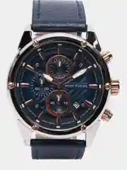Синий мужские наручные часы Mini Focus MF0161G с хронографом, в подарочной упаковке