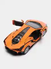 Оранжевый машинка металлическая инерционная Lamborghini Sian FKP 37 KT5431D 1:40 KINSMART