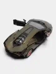 Зеленый машинка металлическая инерционная Lamborghini Sian FKP 37 KT5431D 1:40 KINSMART