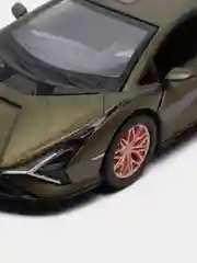 Зеленый машинка металлическая инерционная Lamborghini Sian FKP 37 KT5431D 1:40 KINSMART