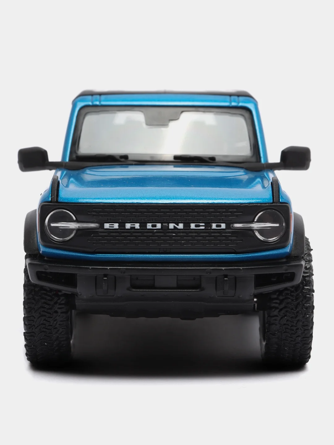 Синий машинка металлическая инерционная 2022 Ford Bronco Hard Top 5438BDKT 1:34 Kinsmart