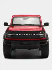 Красный машинка металлическая инерционная 2022 Ford Bronco Hard Top 5438BDKT 1:34 Kinsmart