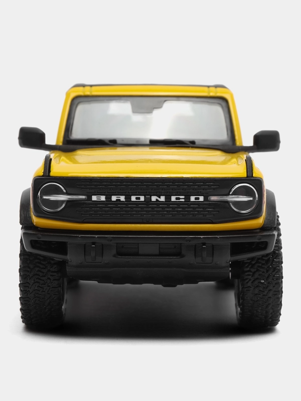 Машинка металлическая инерционная 2022 Ford Bronco Hard Top 5438BDKT 1:34 Kinsmart
